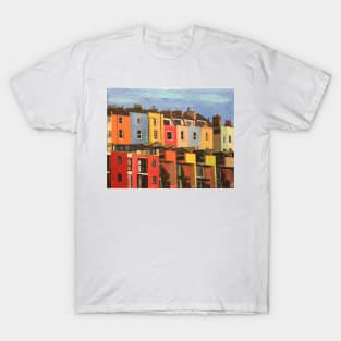 Bristol, Colourful Houses T-Shirt